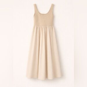 Sophie the Label cream tank dress